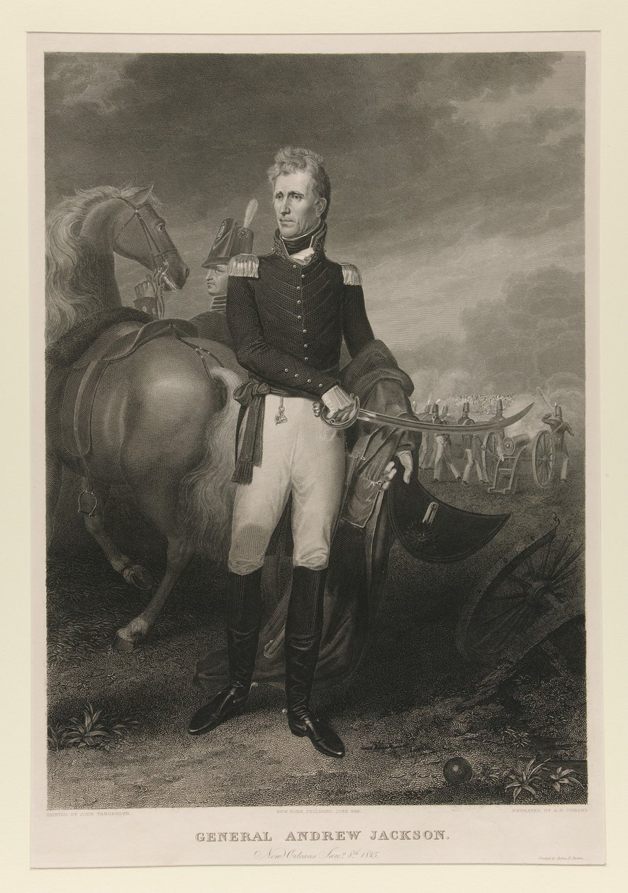 General Andrew Jackson af Asher Brown Durand