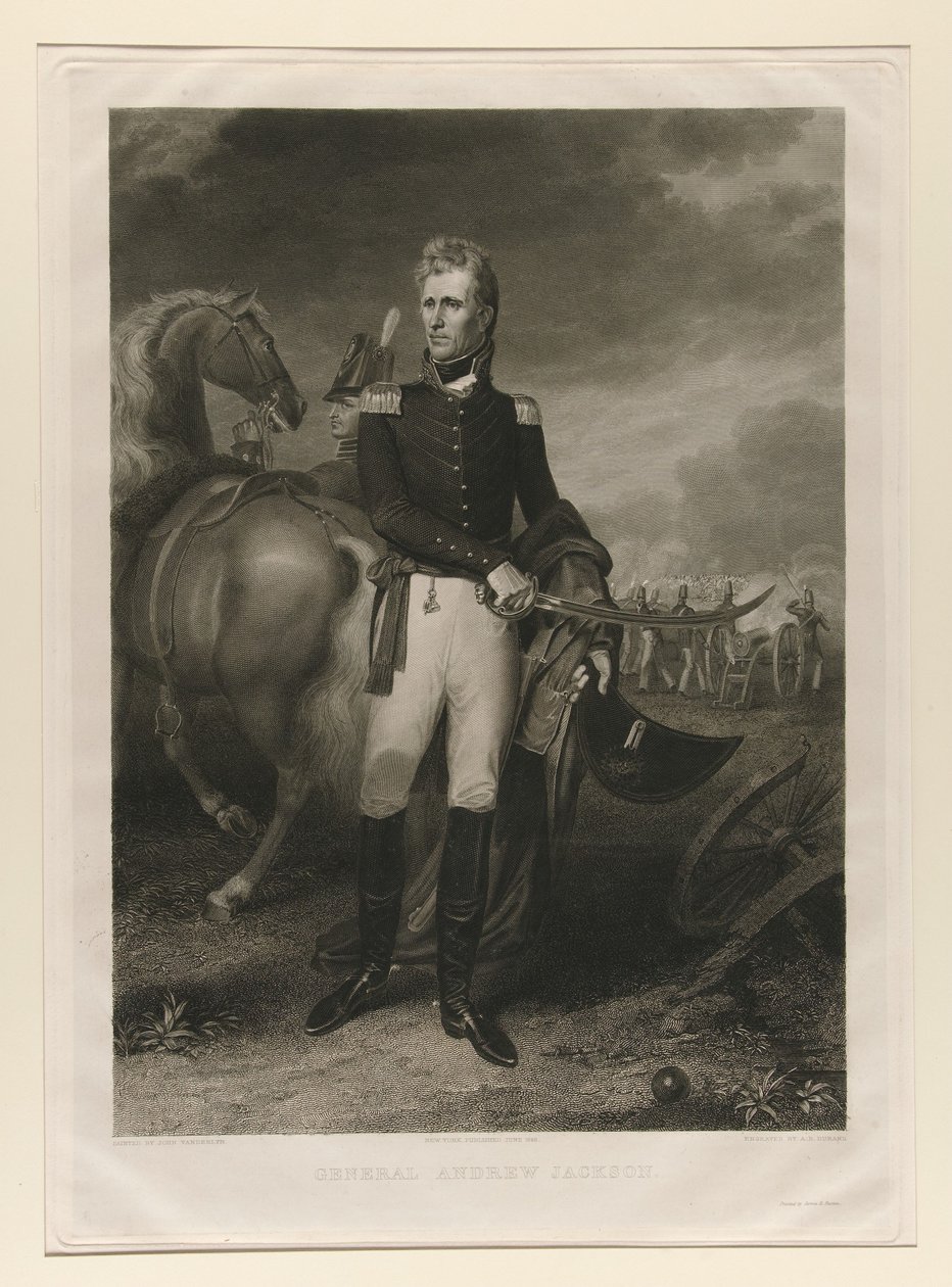 General Andrew Jackson af Asher Brown Durand