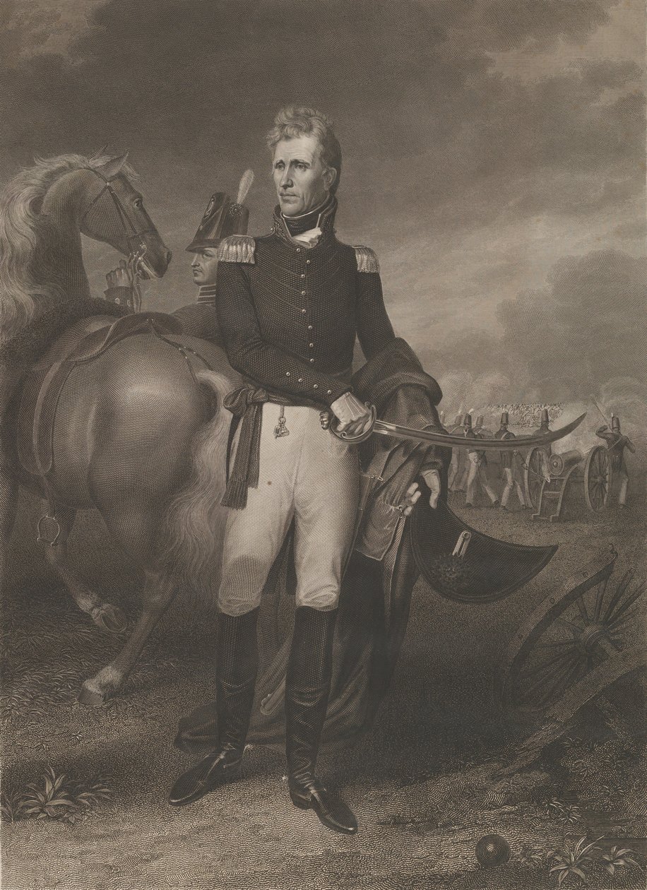 General Andrew Jackson, juni 1828. af Asher Brown Durand