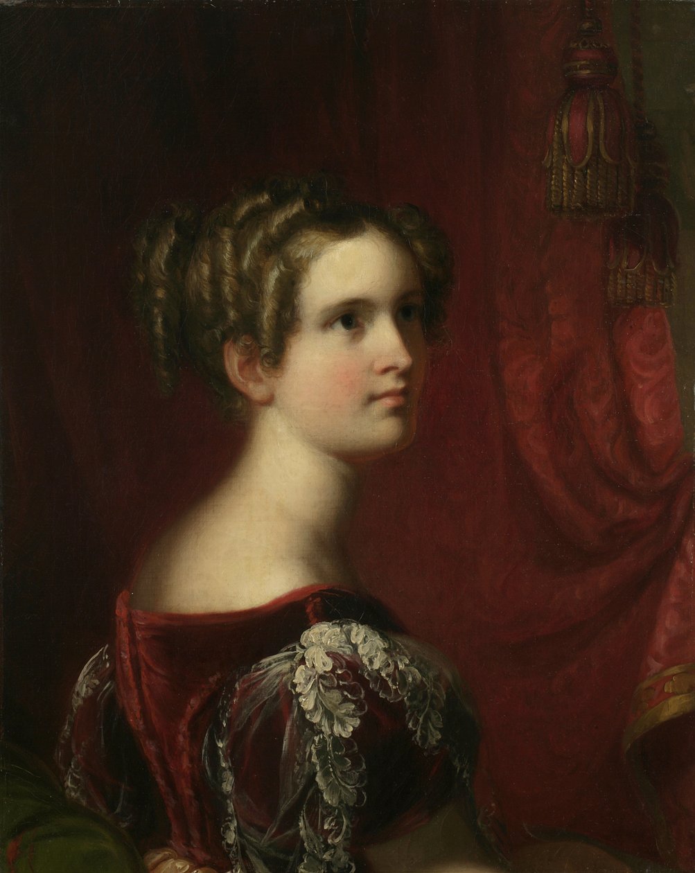 Ideal Head: A Suggestion from Life, 1836 af Asher Brown Durand