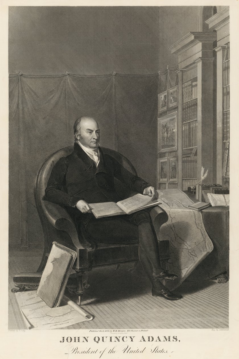 John Quincy Adams af Asher Brown Durand