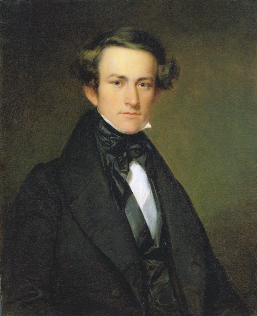 John William Casilear (1811-98), ca.1840 af Asher Brown Durand