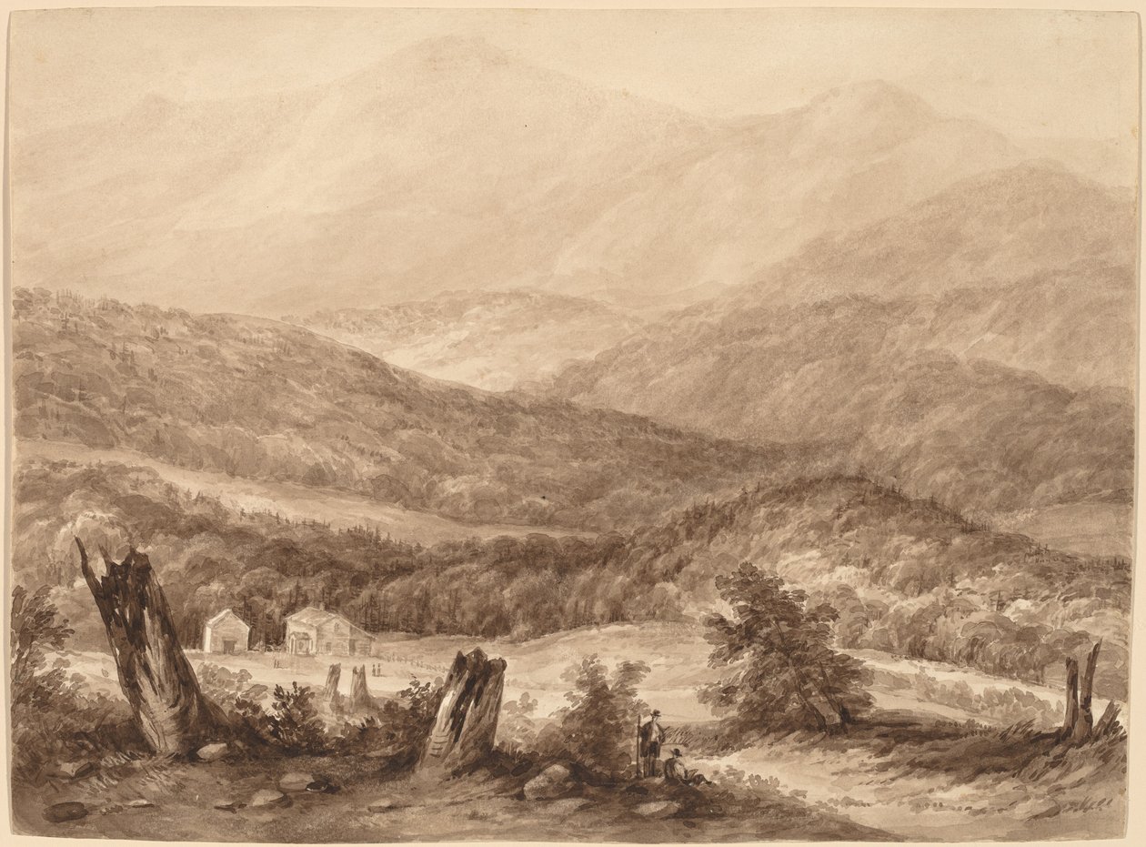 White Mountains (?) af Asher Brown Durand