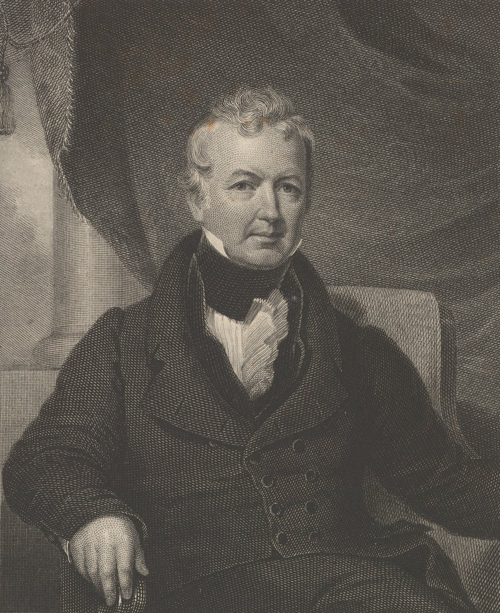 William Gaston, 1834. af Asher Brown Durand