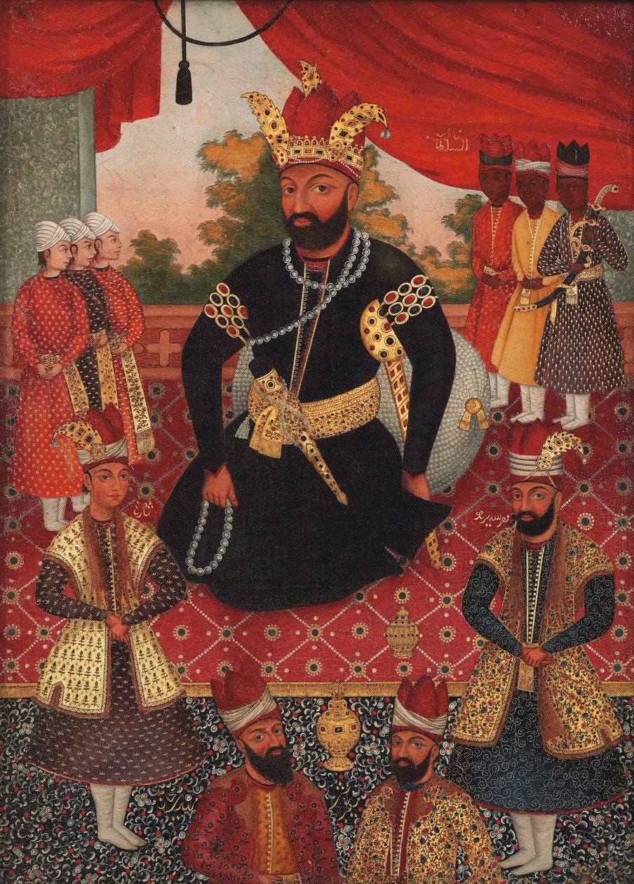 Nadir Shah Afshar og hans domstol af Asian School