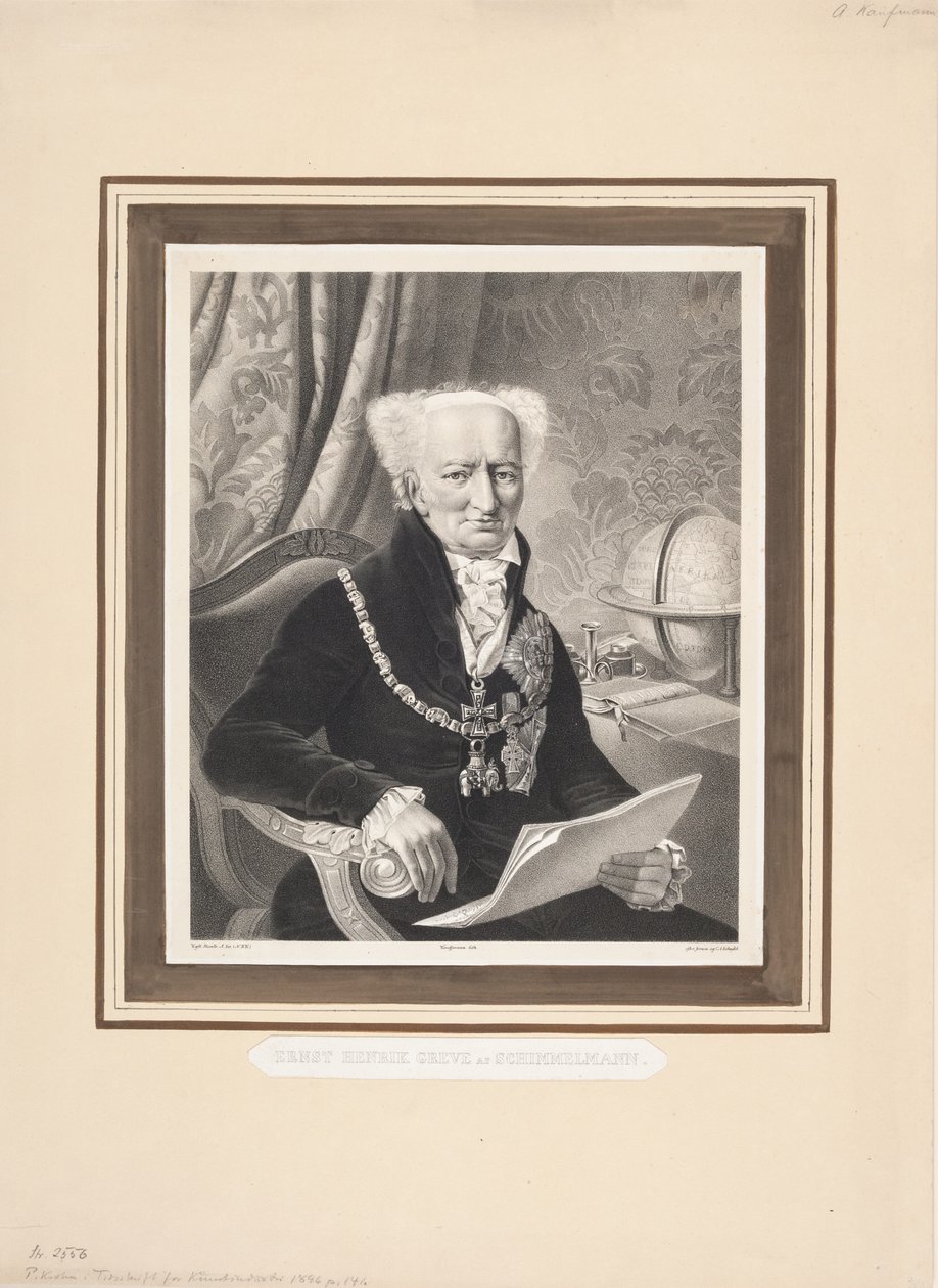 Grev Ernst Heinrich Schimmelman af Asmus Kaufmann
