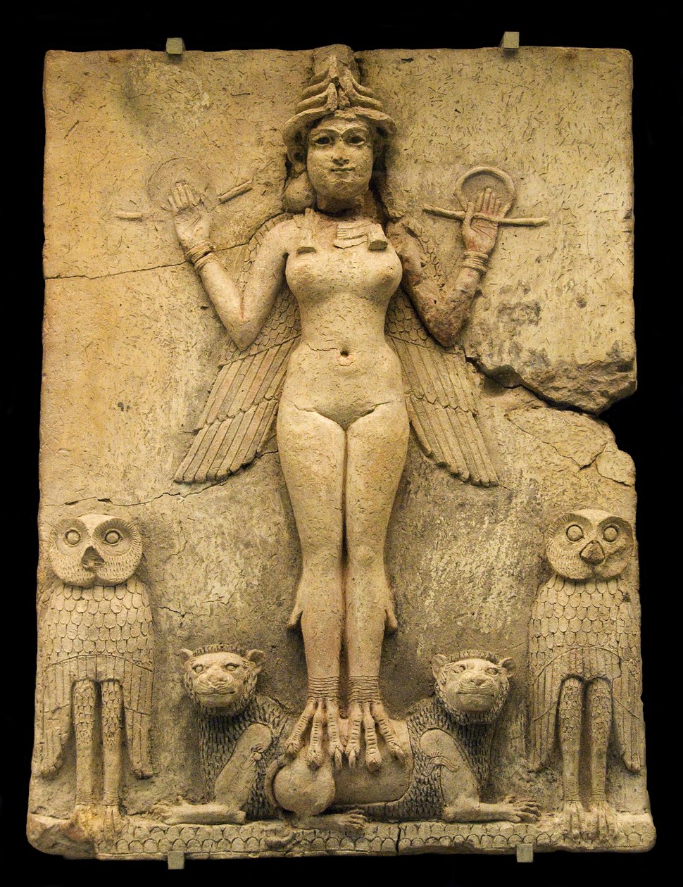 Ishtar, Nattens Dronning, 1800-tallet f.Kr af Assyrian