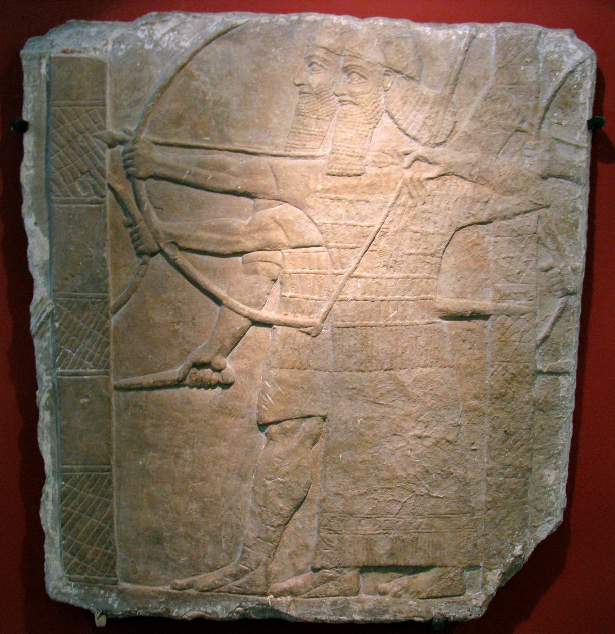 Assyriske krigere, 8. århundrede f.Kr. af Assyrian Art.
