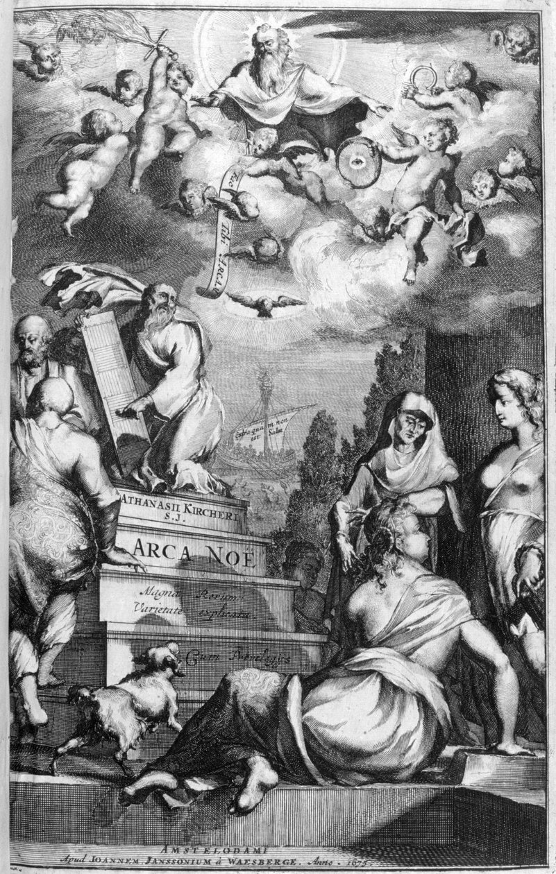 Arca Noe af Athanasius Kircher