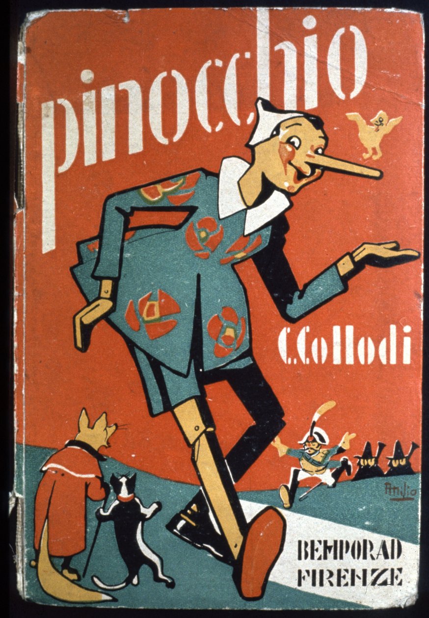 Pinocchio, ca. 1930 (illustration) af Attilio Mussino