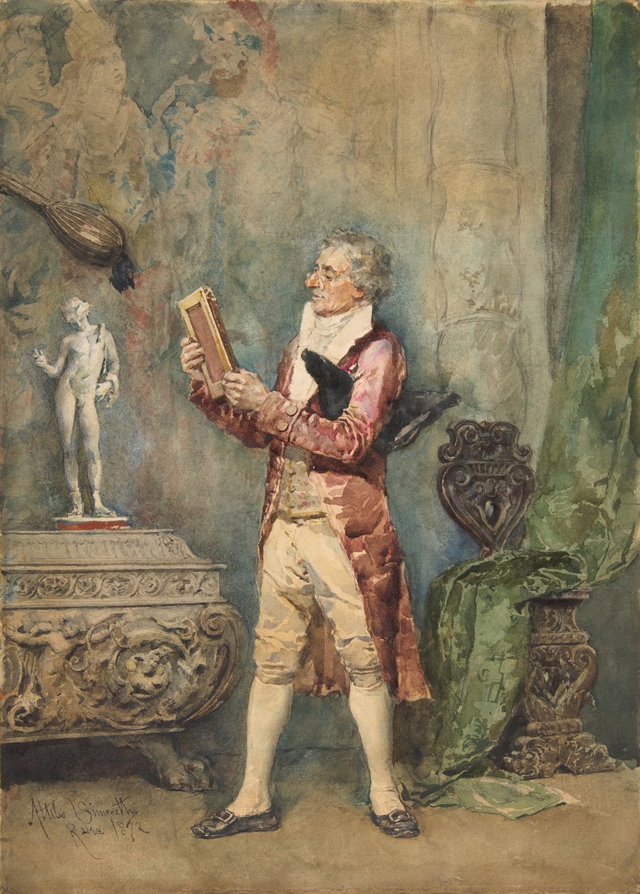 Amatøren, ca. 1863-1925. af Attilio Simonetti