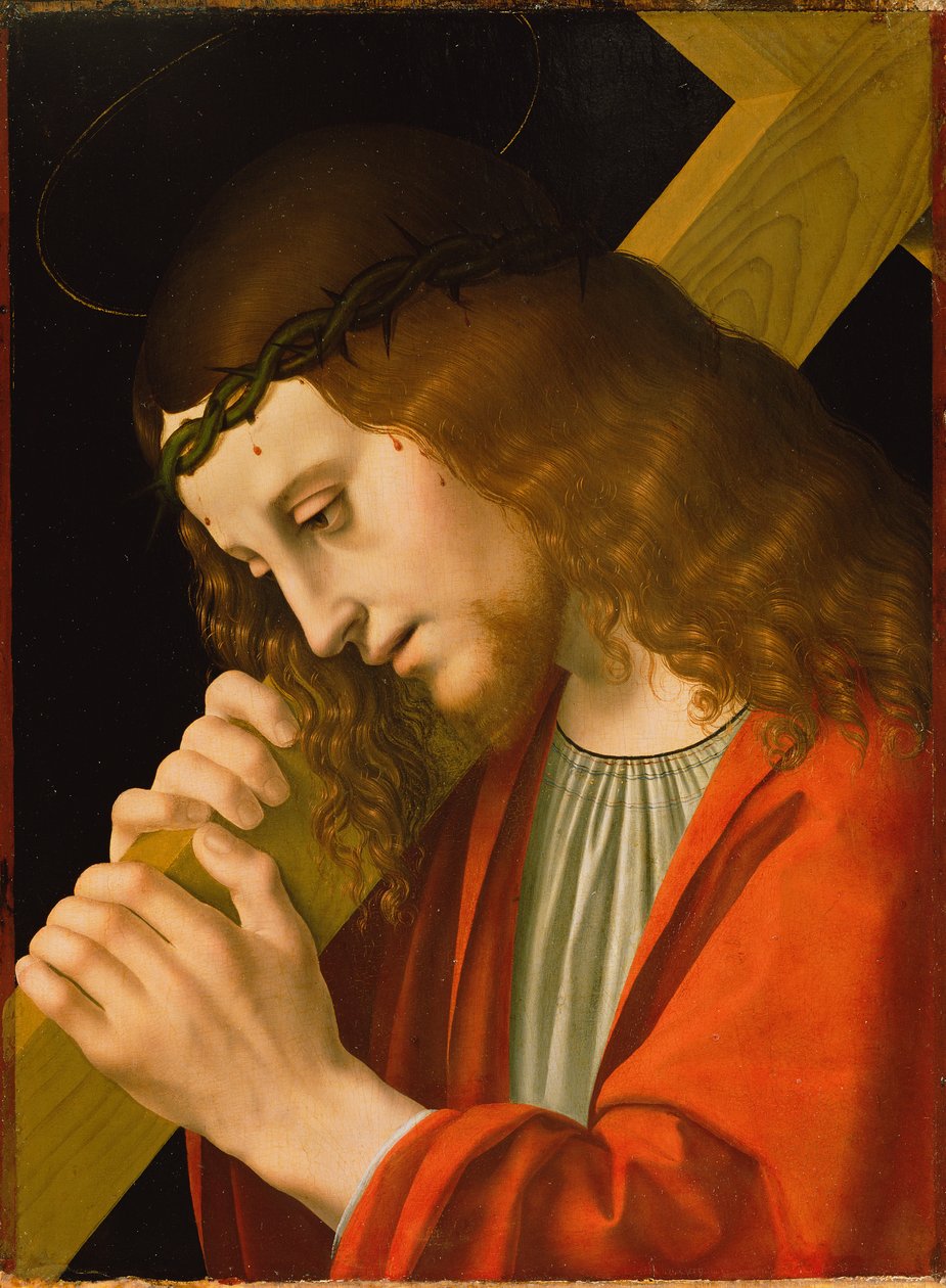 Kristus bærer korset af attributed to Marco d