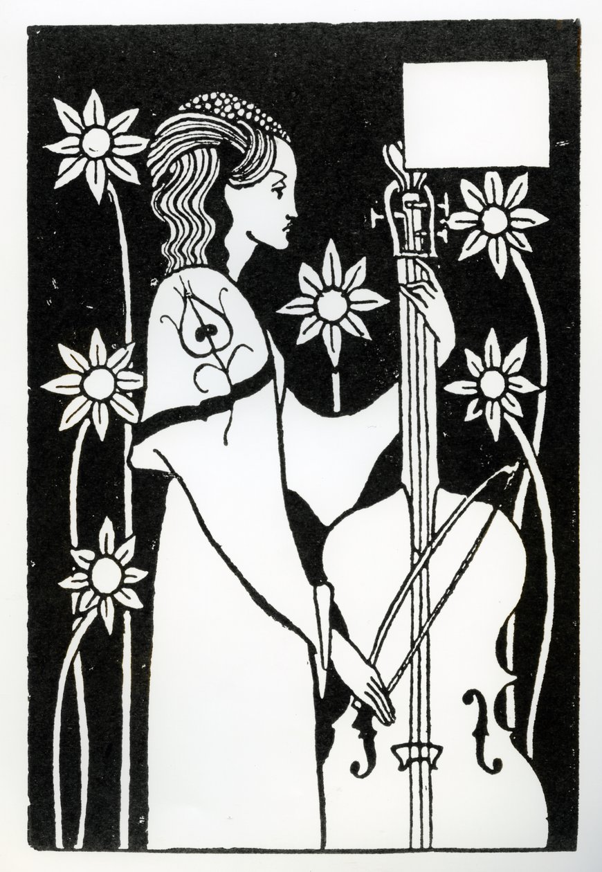 Dame med cello, fra 