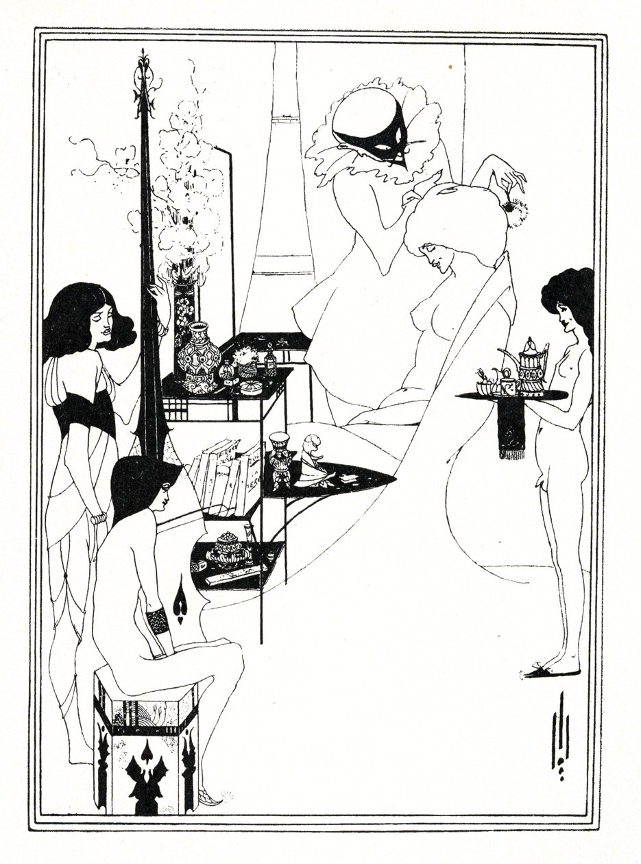 The Toilette of Salome, 1899 af Aubrey Beardsley