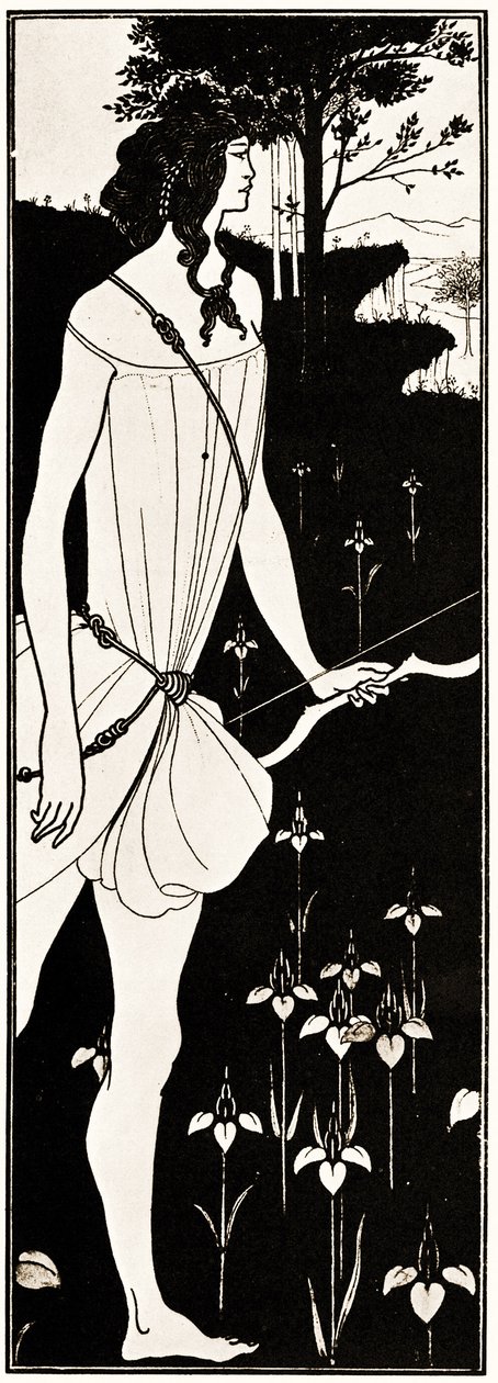 Atalanta i Calydon, 1896 af Aubrey Beardsley