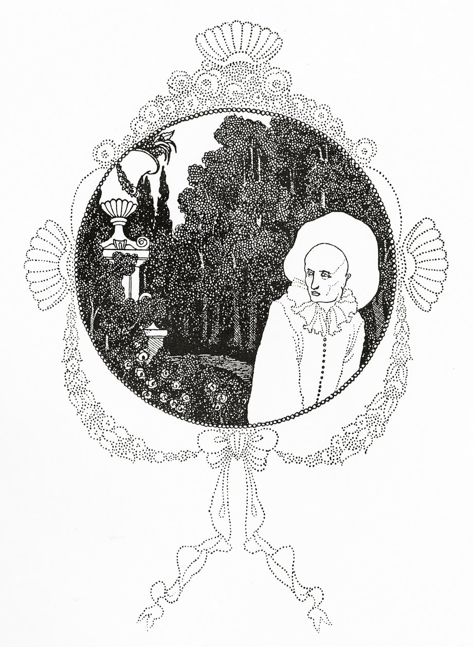 Cul-de-lampe, illustration til Ernest Dowsons 