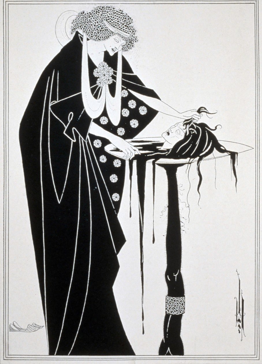 Danserens belønning ... af Aubrey Beardsley