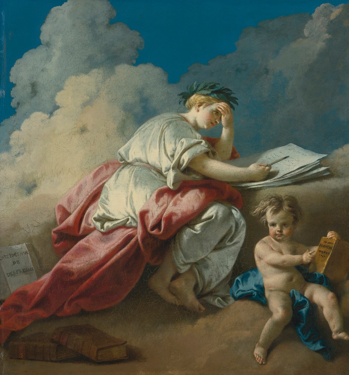 En allegori over poesi af Auger Lucas