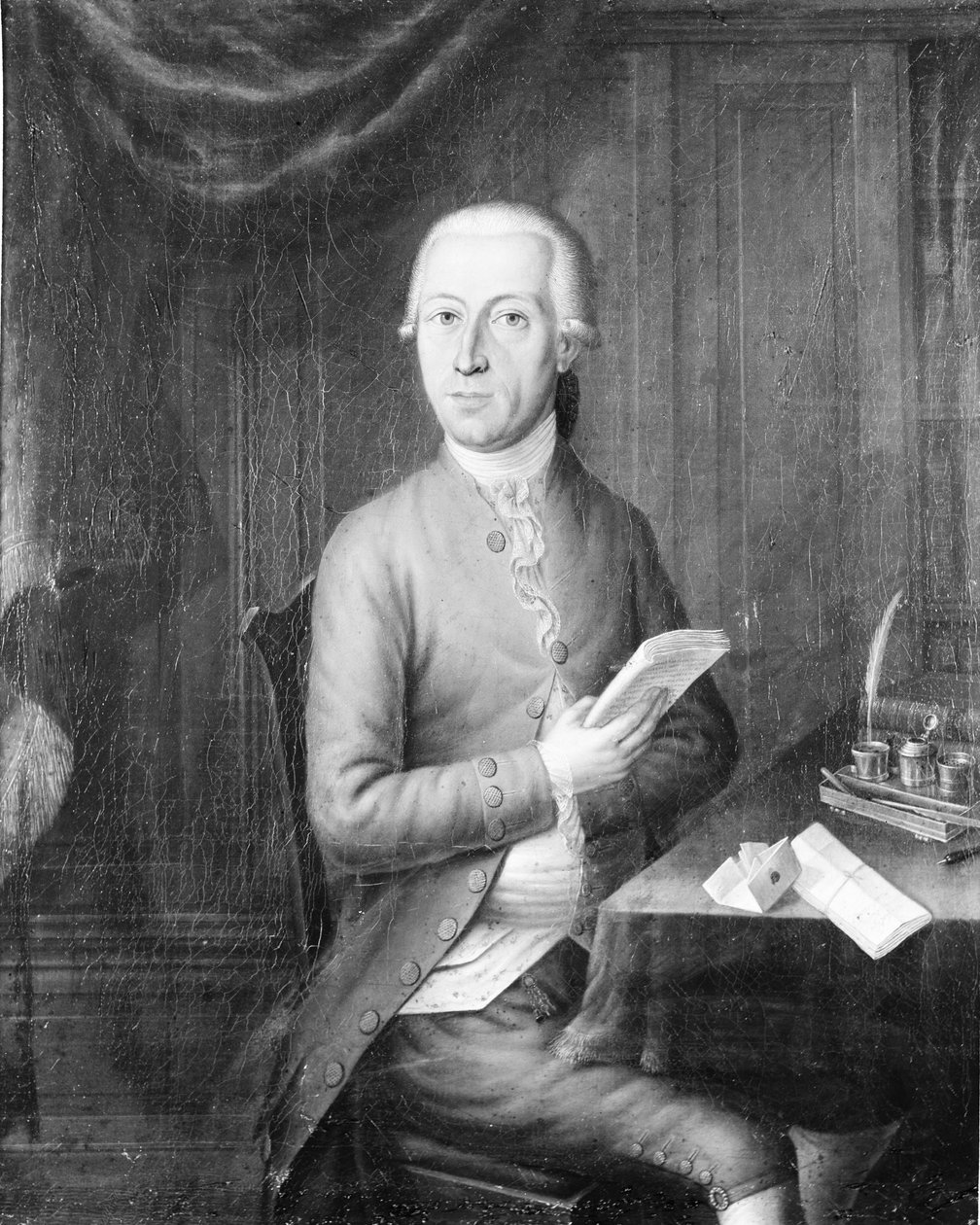 Portræt af Hendrik Willem Rappard (1748-1833) af August Christian Hauck
