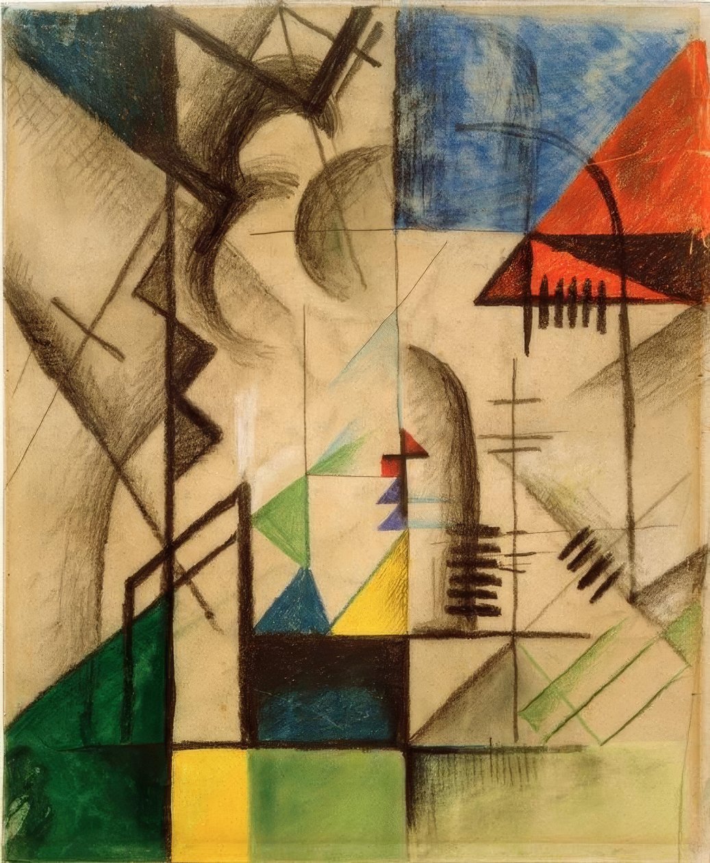 Abstrakte former af August Macke