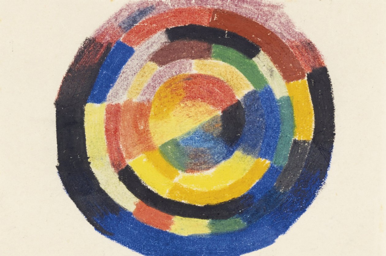 Farvehjul af August Macke