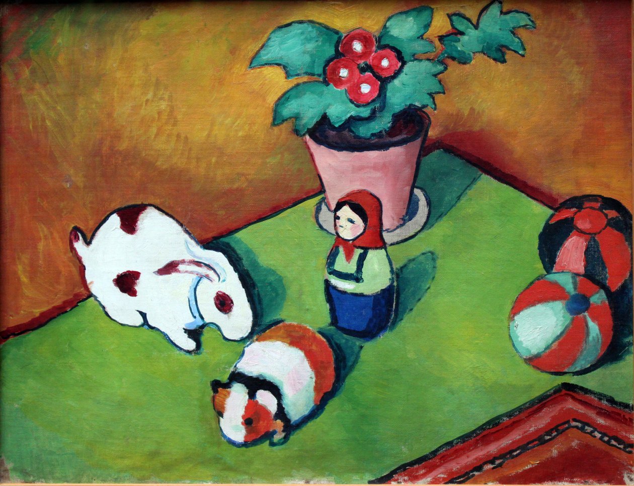 Lille Walters legetøj af August Macke