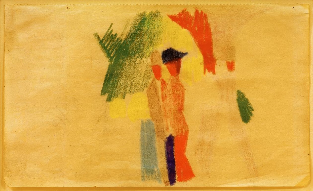 Under Thun Laaken af August Macke