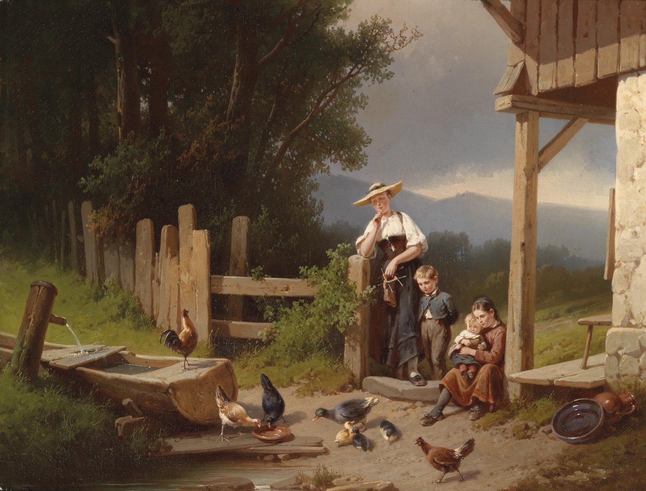 At komme sammen er hyggeligt af August von Rentzell