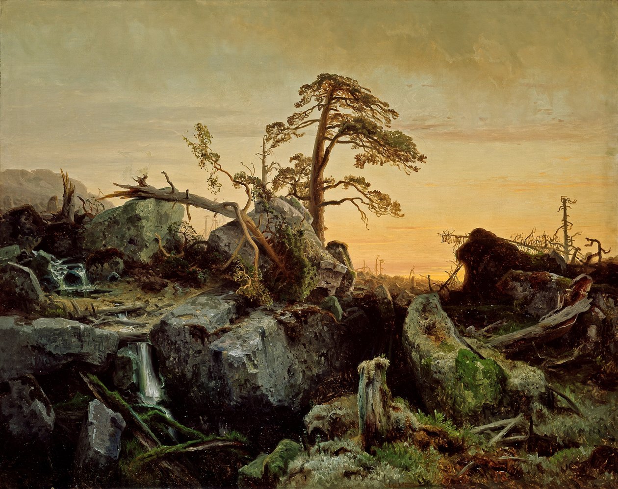 Døende jungle af August Cappelen