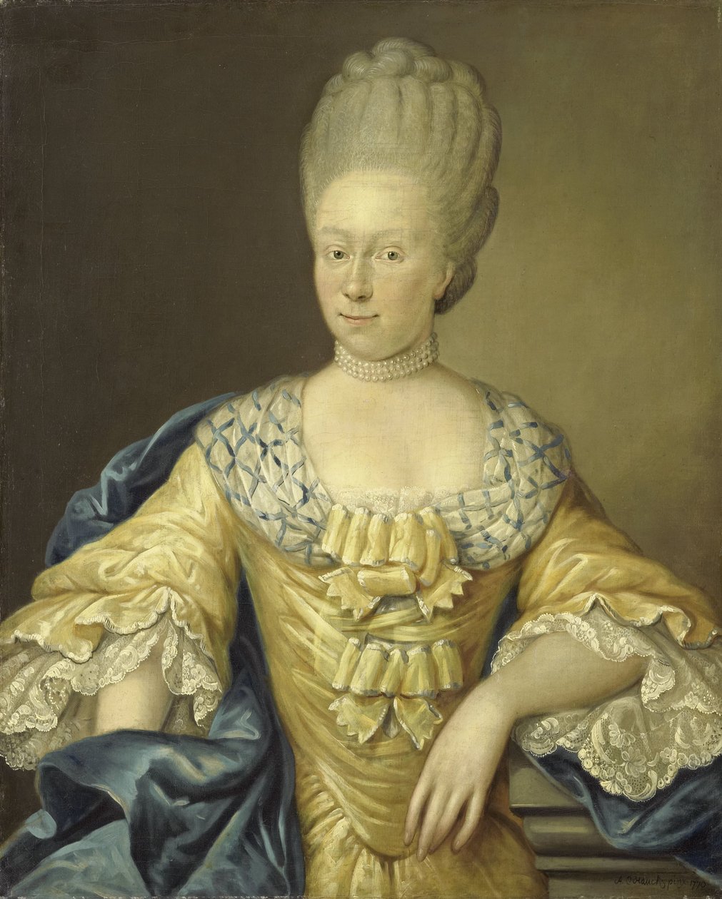 Adriana Johanna van Heusden, Hustru til Johan Arnold Zoutman af August Christian Hauck