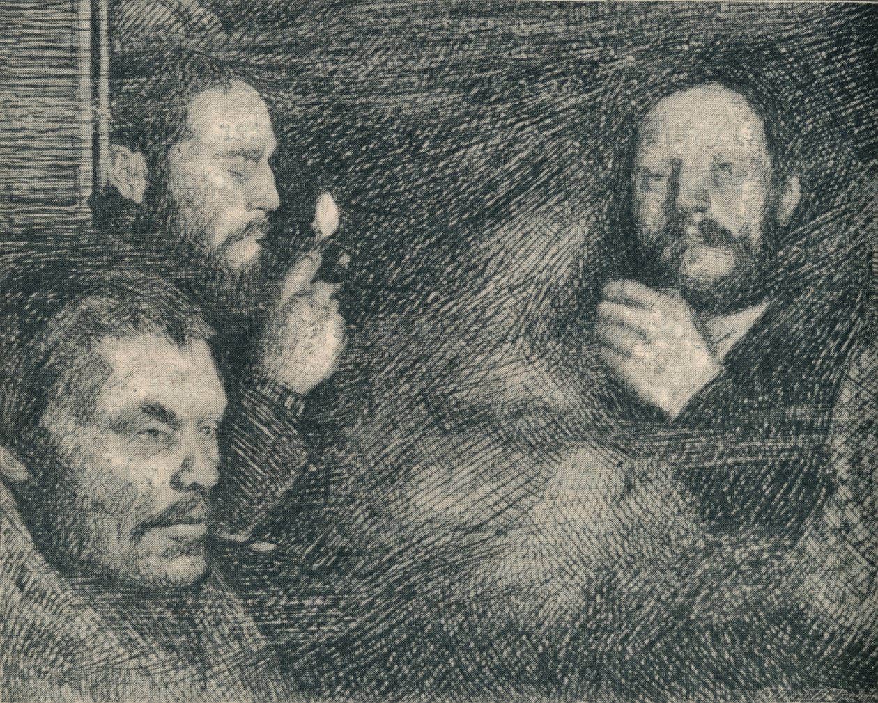 A Smoke in the Galley of the Fram., c1893-1896, 1897 af August Eiebakke