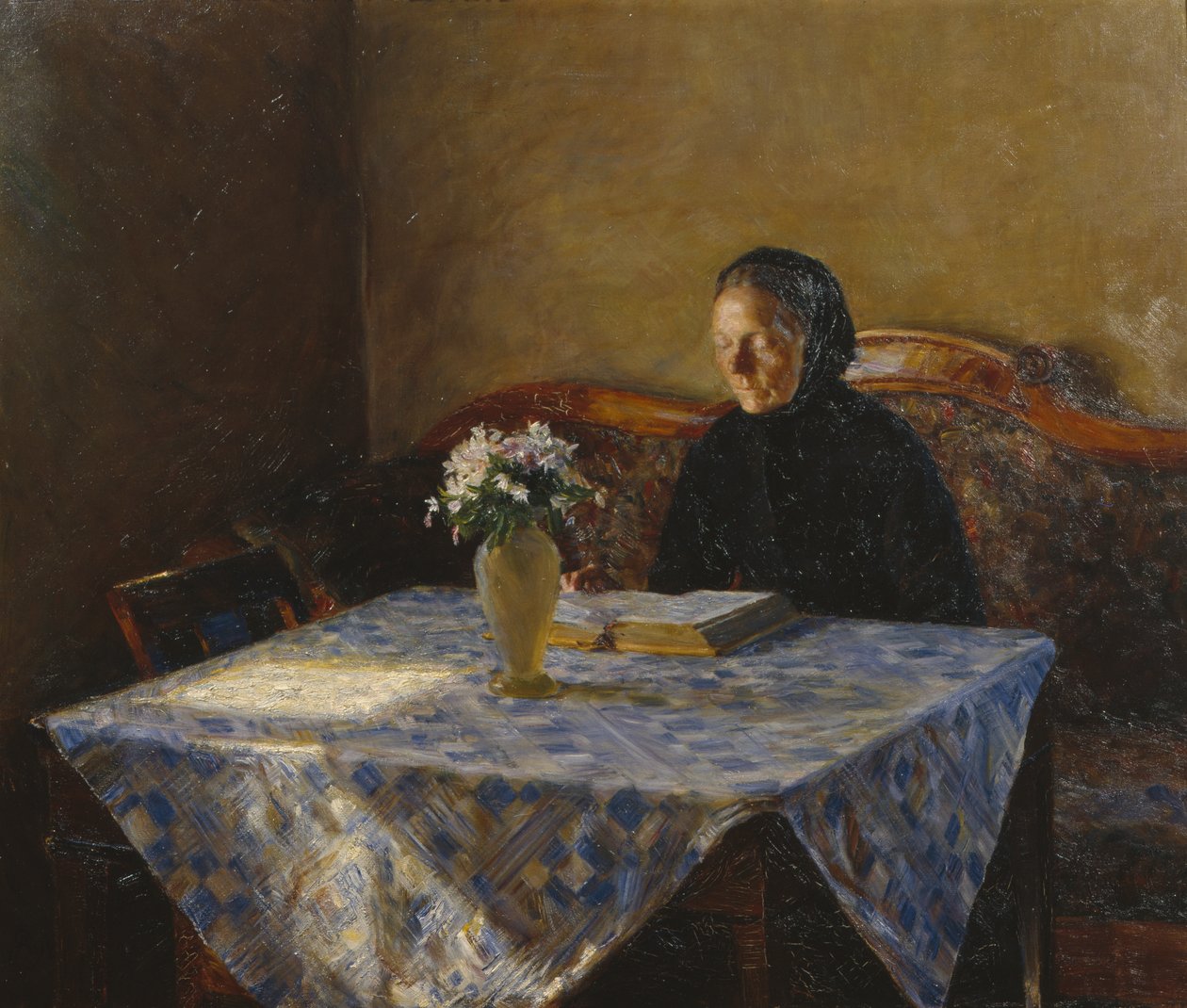 Søndagsfred af August Eiebakke