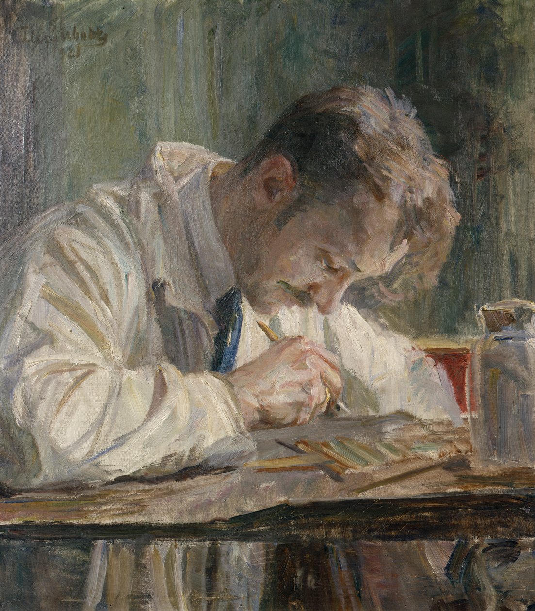 Porcelænsmaleren af August Eiebakke