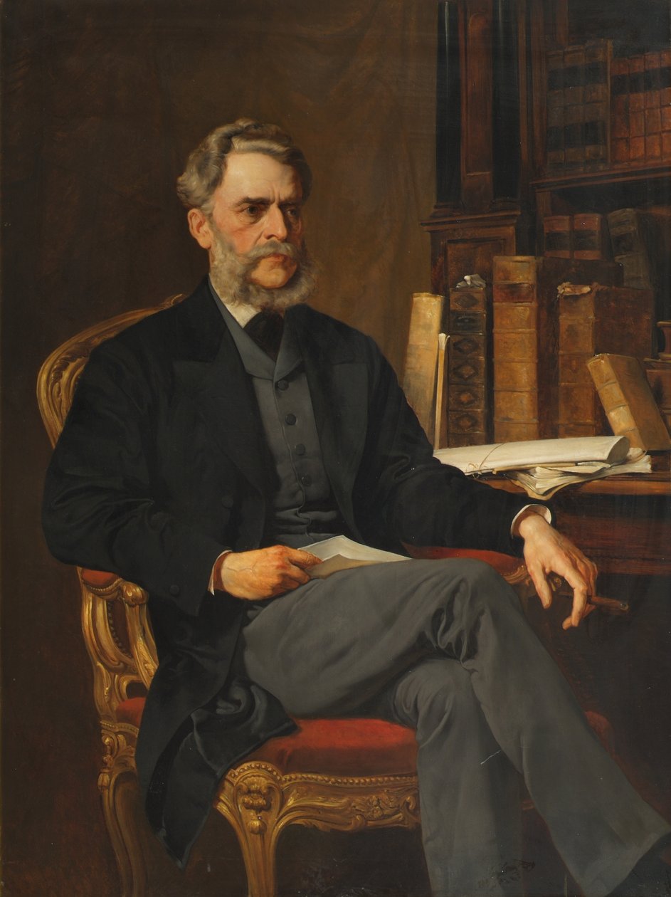 Leo Graf Thun-Hohenstein af August Eisenmenger