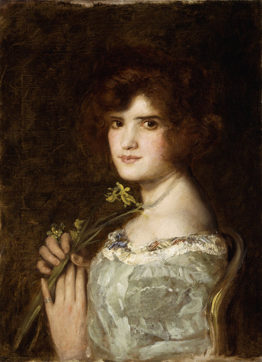 Neva Palmer af August Franzen