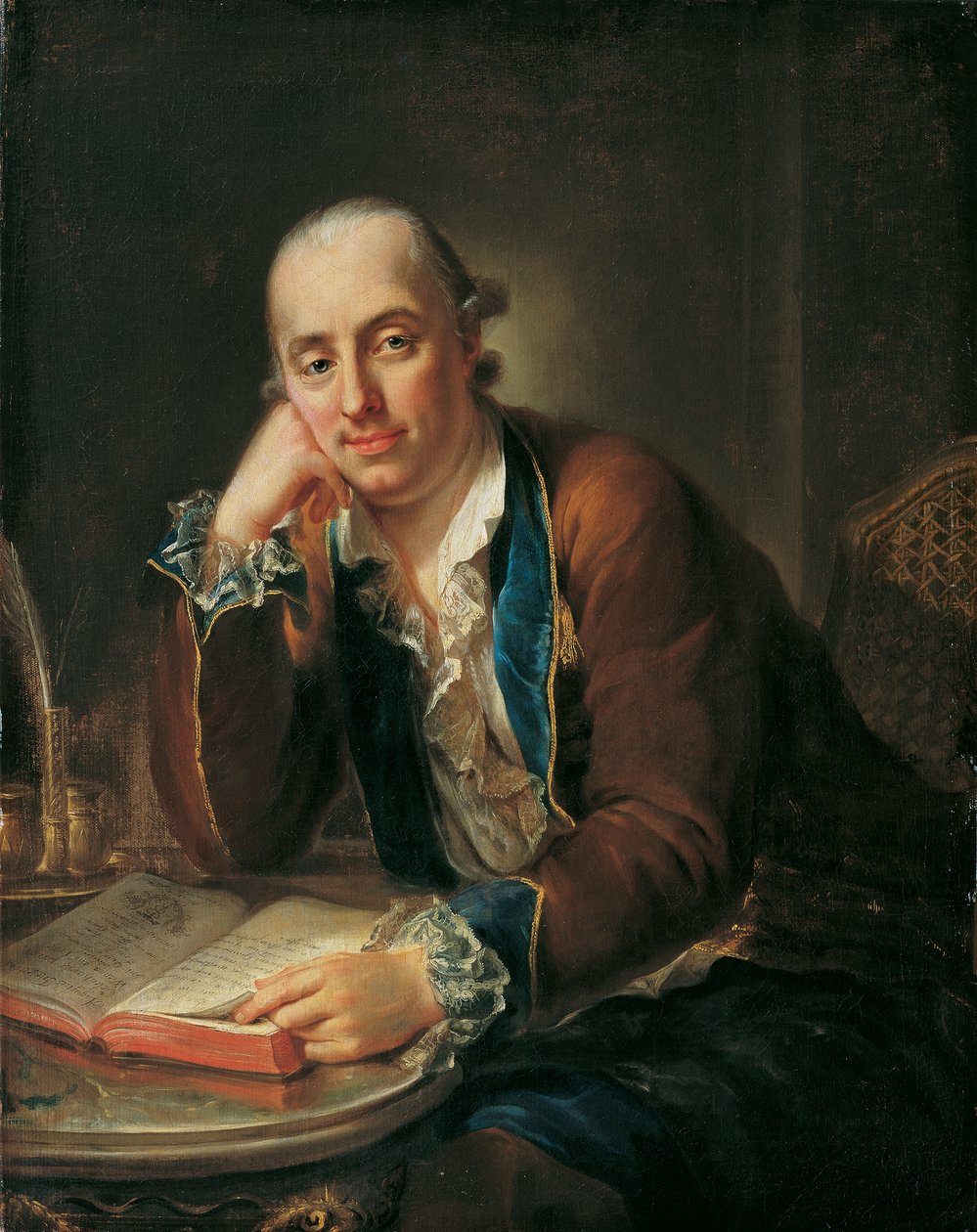 Johann Nepomuk kejserlig ridder af Humbourg af August Friedrich Oelenhainz