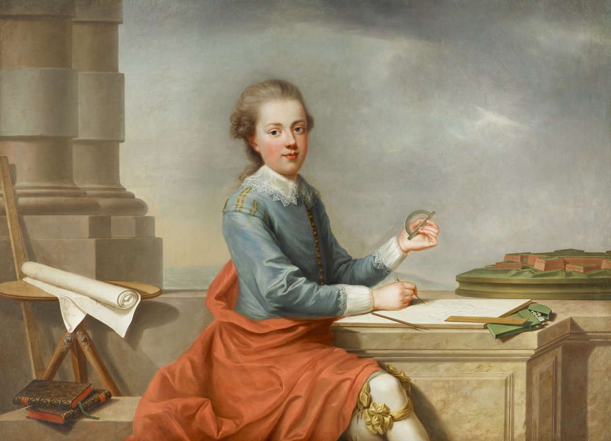 Prins Philipp Josef af Liechtenstein (1762-1802) af August Friedrich Oelenhainz