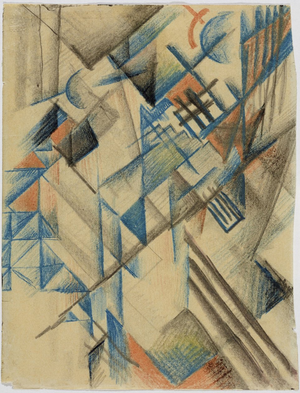 Abstrakte former II af August Macke
