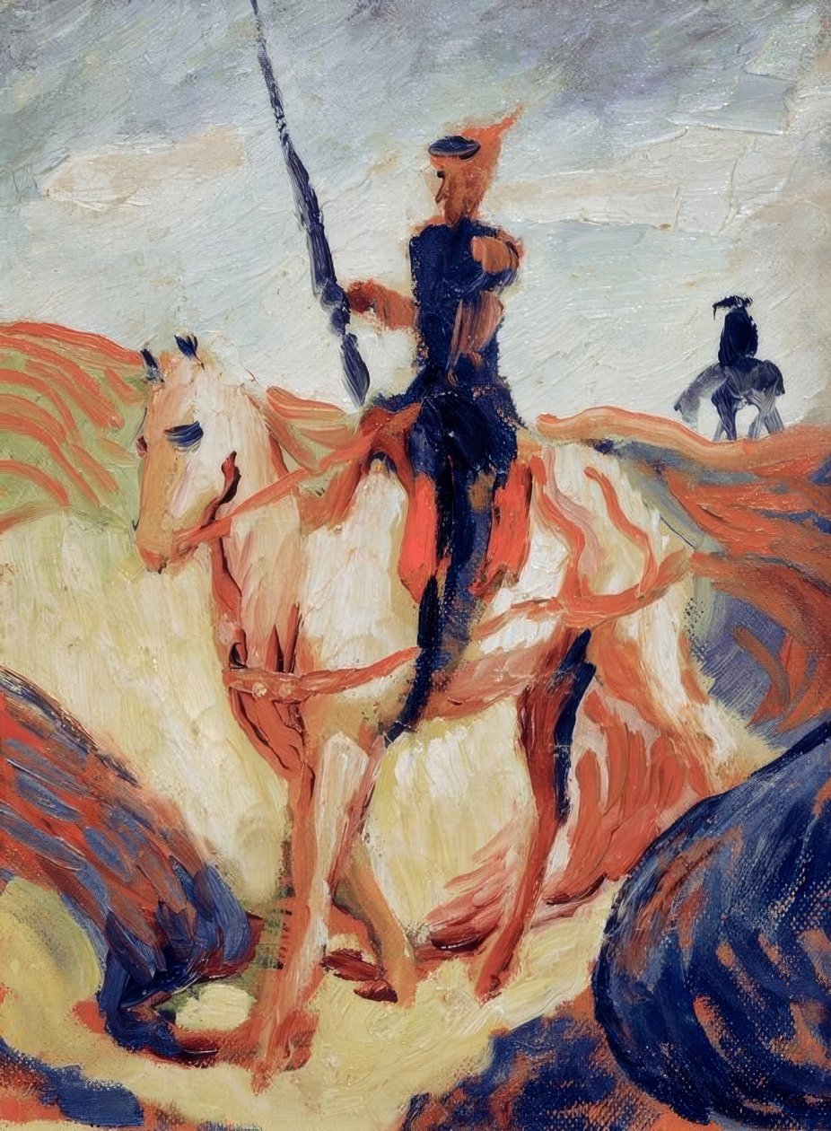 Don Quixote af August Macke