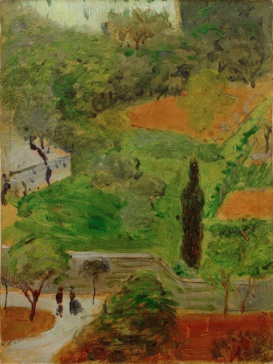 Hukommelse fra Italiensturen af August Macke