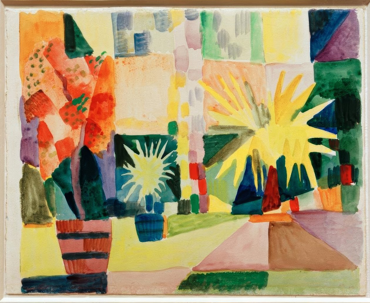 Have ved Thunsøen af August Macke