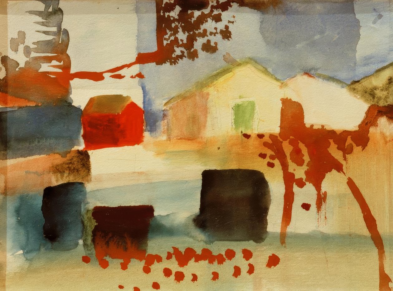 Huse af August Macke