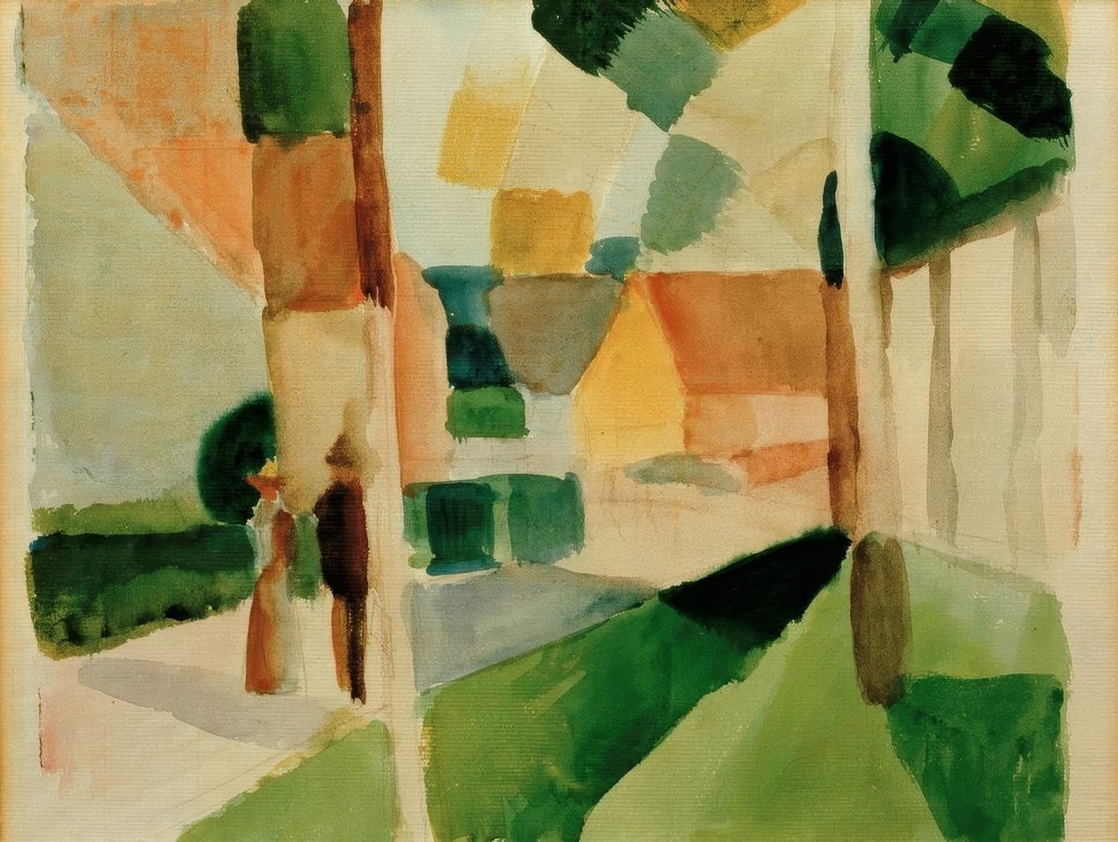 Kandern I af August Macke