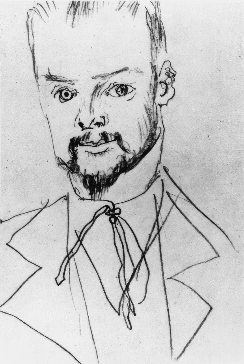 Paul Klee / tegning af A. Macke af August Macke