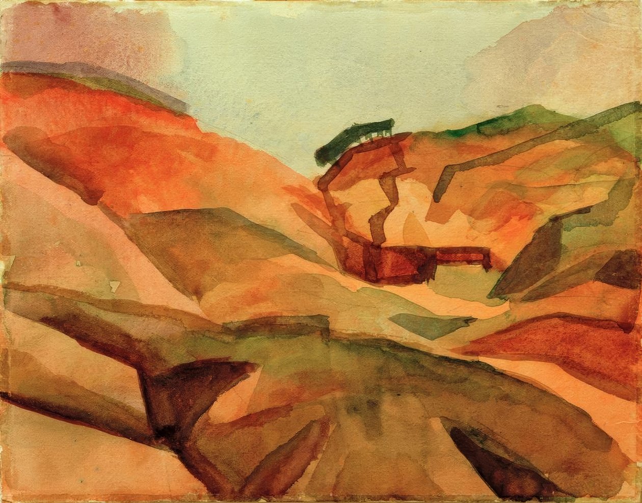 canyon af August Macke
