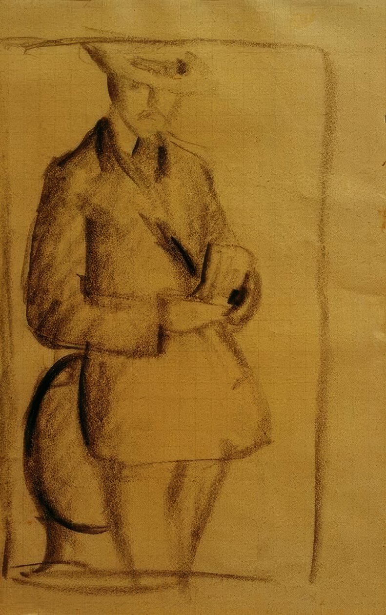 Selvportræt af August Macke