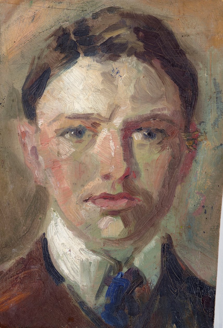 Studie til et selvportræt af August Macke