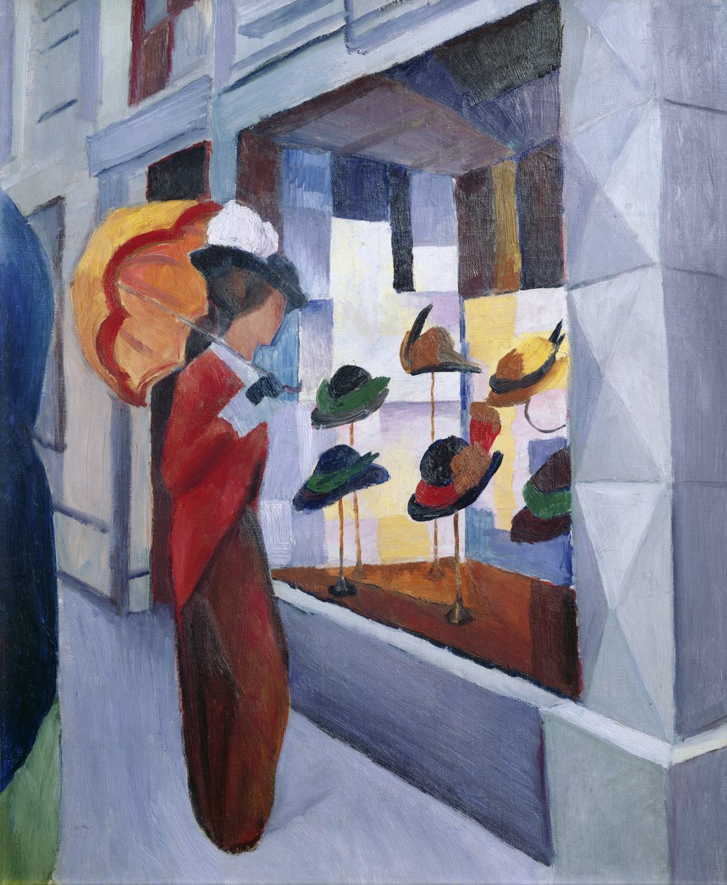 Møllerens Butik af August Macke