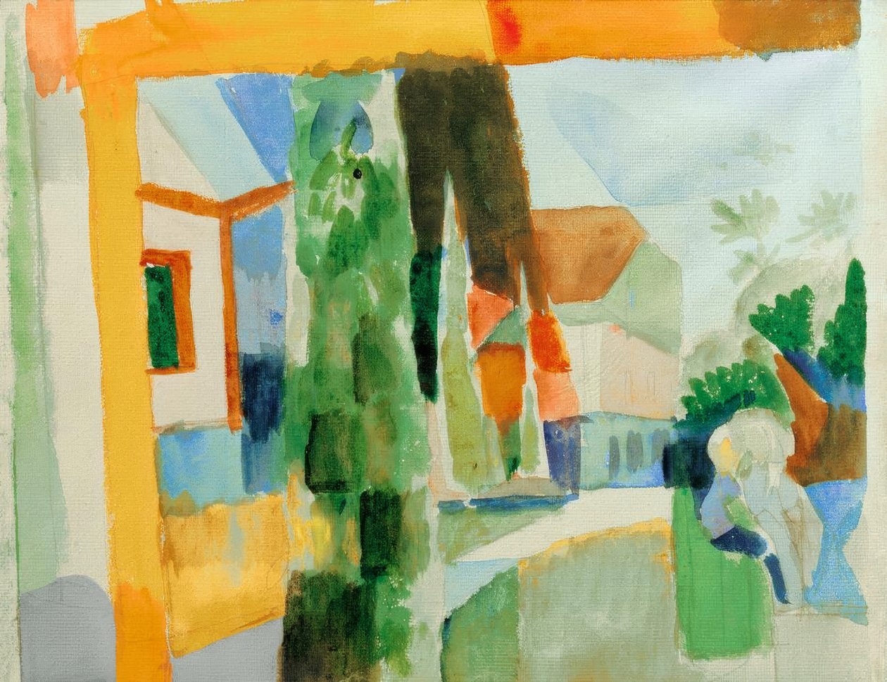 Vores have ved søen 4 af August Macke