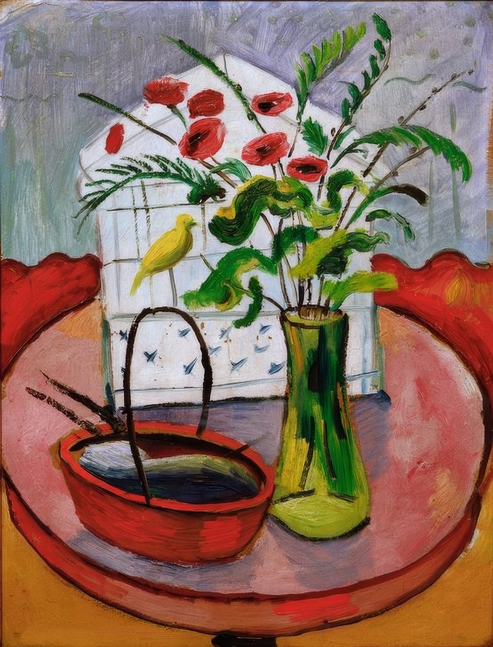 Vogelbauer af August Macke